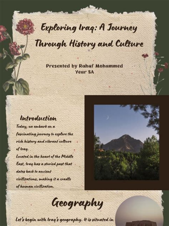 A Journey Through History And Culture