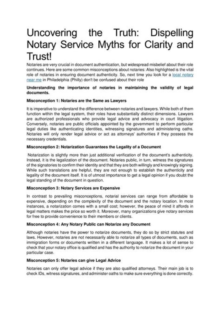 Uncovering The Truth And Dispelling The Myths